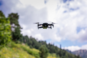 Fototapeta na wymiar drone quadrocopter with digital camera