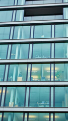 window of the multi-storey building