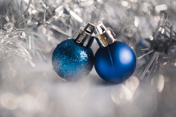 Christmas globe and decorations