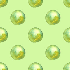 Abstract watercolor aquarelle hand drawn blot colorful yellow orange red blue green purple paint splatter stain spot.