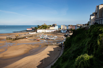 General view of Tenby South Beach