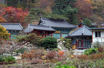 Unsusa Buddhist Temple of South Korea