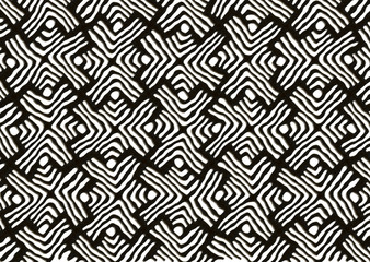 abstract geometric fabric pattern