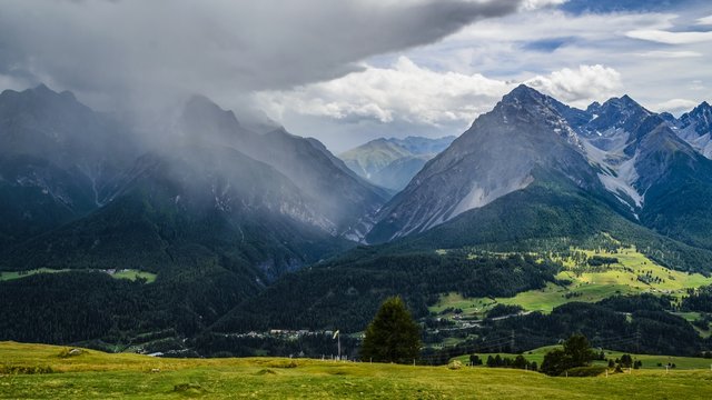 Mountain shower