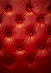 Retro style antique red leather surface