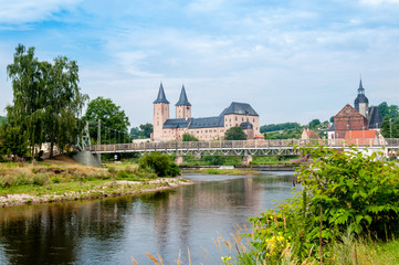 Fototapeta na wymiar Rochlitz Schloss, Muldental - Grimma, Leipzig, Sachsen