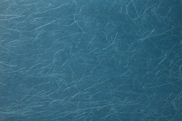 紺色の手漉き和紙の背景素材
