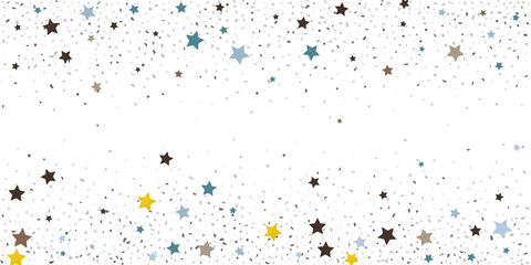 Abstract flying confetti.