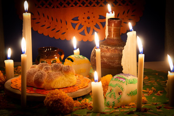 day of the dead altar