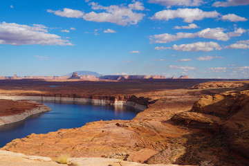 The beautiful colors of Autumn in the Lake Powell area of Northern Arizona.