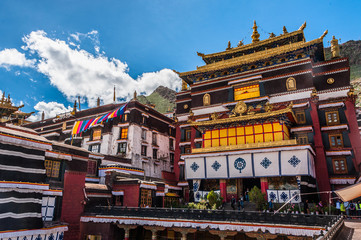 Tashilhunpo Monastery, Tibet Tibetan Buddhist Temple