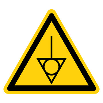 Warning Equipotential Symbol Sign, Vector Illustration, Isolate On White Background Label. EPS10