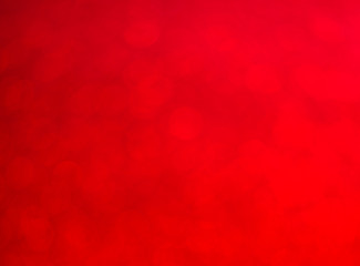 Red bokeh background