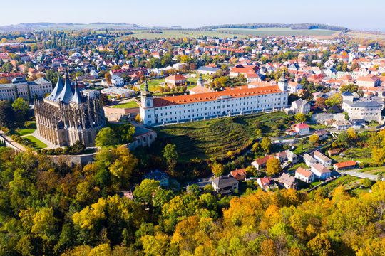 Cityscape of Kutna Hora, Czech Republic