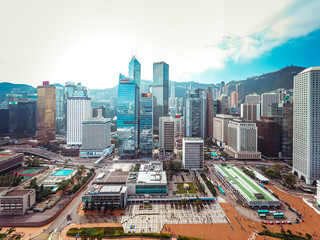 Fototapeta na wymiar Hong Kong Skyscraper 