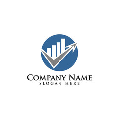 finance logo icon vector design symbol