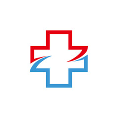 healthcare medical logo icon vector design symbol