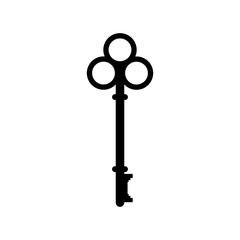 real estate logo vintage keys icon vector design symbol