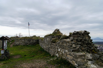 ruiny zamku słowacja