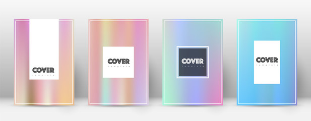 Flyer layout. Hipster excellent template for Broch