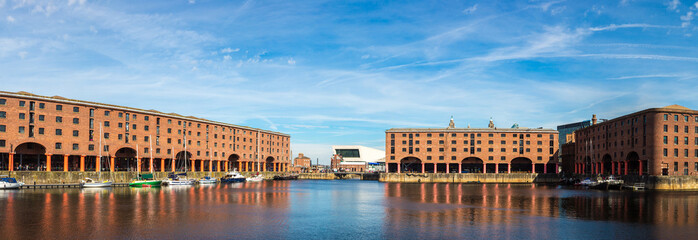 Plakat Albert Dock in Liverpool