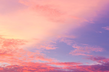 sky with clouds