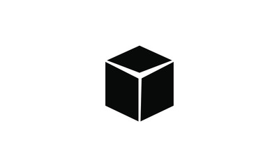 cube, cubic or box icon