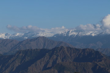 view of mountains