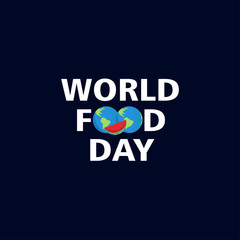 World Food Day Celebration with Elegant Vector Design