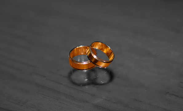 Wedding ring - Gold indian traditional wedding ring 