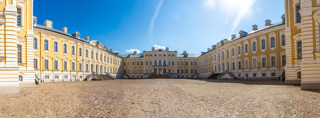 Rundale Palace in Latvia