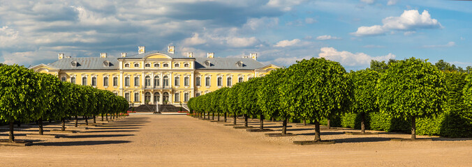 Rundale Palace in Latvia