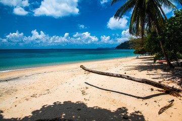Tekek beach of Tioman island in Malaysia