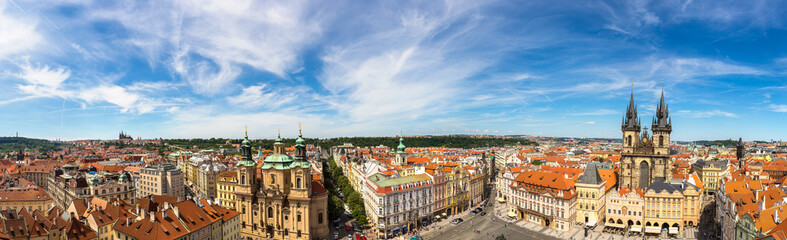 Fototapeta na wymiar Old Town square in Prague