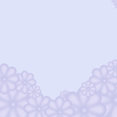 purple background with purple flowers