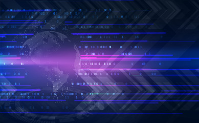 Technology image of globe