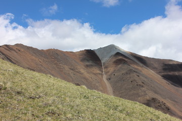 The surroundings of the village of Mugur-Aksy. 