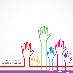 Fototapeta premium International Human Rights Day -10 December