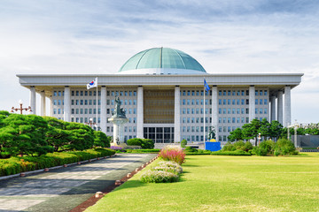 The National Assembly Proceeding Hall. Seoul, South Korea