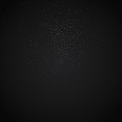 Dark abstract blue technology particle bokeh background