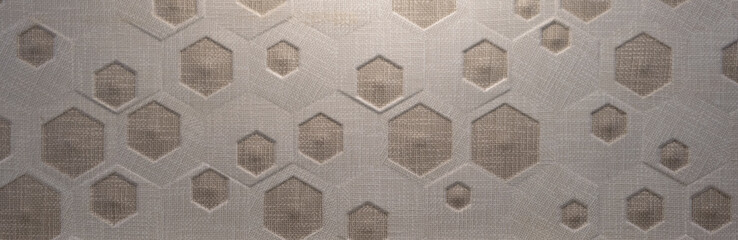 art of hexagons modern abstract background