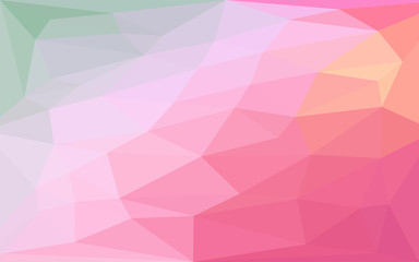 Modern triangulation colorful background