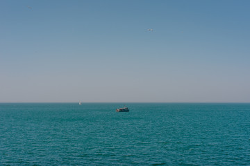 Obraz premium Sea coast- landscape background