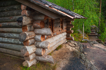 Old abandoned hut