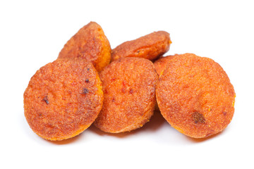 Group of small thin carrot muffins