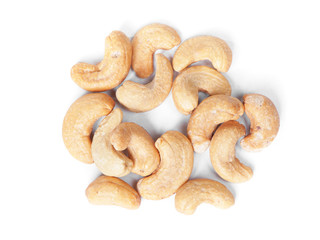 Heap of cashew nuts