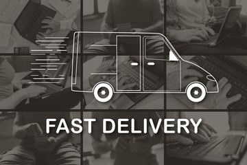 Concept of fast delivery