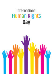 illustration of International Human Rights Day.
