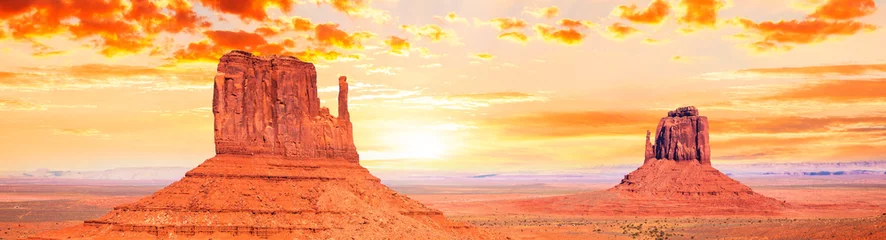Deurstickers Monument Valley © beatrice prève