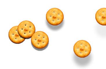Salty biscuits crackers